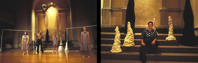 Hell at St. Marks Church — ensemble and set